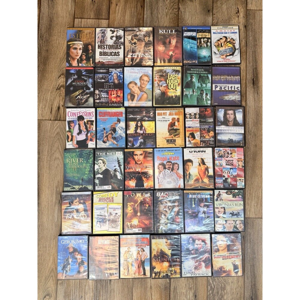 lot 36 Wholesale DVD Movies: Action, Horror, Love,Comics Lot *FREE MOVIES * Tv - Picture 2 of 16